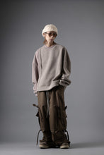 画像をギャラリービューアに読み込む, A.F ARTEFACT KNOTTING DETAIL TWILL VOLUME PANTS (BROWN)