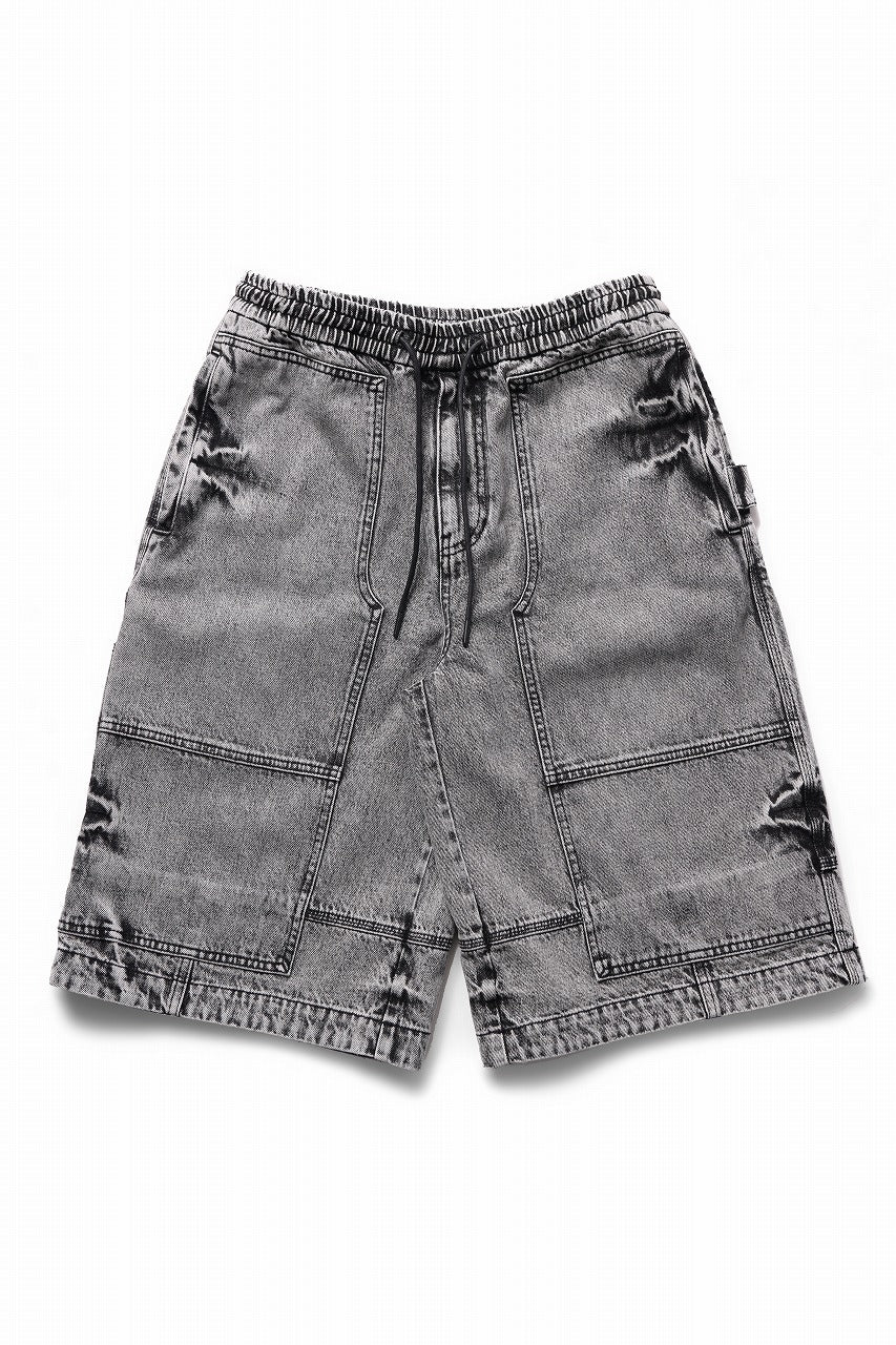 Juun.J Denim Bermuda Pants (GREY)