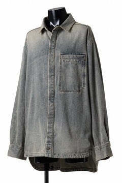 画像をギャラリービューアに読み込む, entire studios HERCULEAN DENIM SHIRT JACKET (SURFACE WAVE)