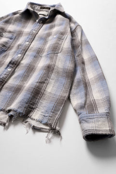 画像をギャラリービューアに読み込む, FULLCOUNT x N/07 exclusive Original Check Flannel Shirt (Blue)