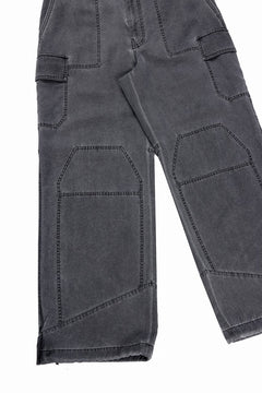 画像をギャラリービューアに読み込む, Juun.J Washed Nylon Work Pants (GREY)