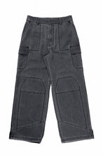 画像をギャラリービューアに読み込む, Juun.J Washed Nylon Work Pants (GREY)