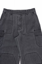 画像をギャラリービューアに読み込む, Juun.J Washed Nylon Work Pants (GREY)