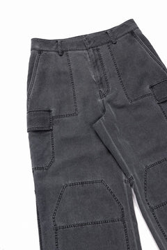 画像をギャラリービューアに読み込む, Juun.J Washed Nylon Work Pants (GREY)