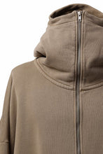 Load image into Gallery viewer, entire studios FULL ZIP SWEAT PARKA (CORK)