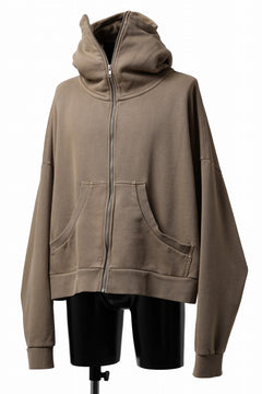 Load image into Gallery viewer, entire studios FULL ZIP SWEAT PARKA (CORK)