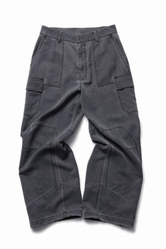 画像をギャラリービューアに読み込む, Juun.J Washed Nylon Work Pants (GREY)