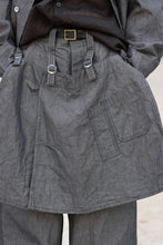 画像をギャラリービューアに読み込む, KLASICA &quot;ROCKWELL&quot; LOW CLOTCH APRON WORKER PANTS / 9.7oz COTTON x LINEN CHAMBRAY (GRAY DENIM)