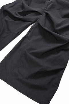 画像をギャラリービューアに読み込む, Juun.J Cotton Side Tucked Pants (BLACK)