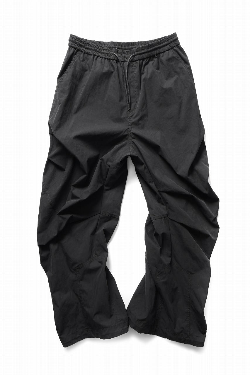 Juun.J Cotton Side Tucked Pants (BLACK)