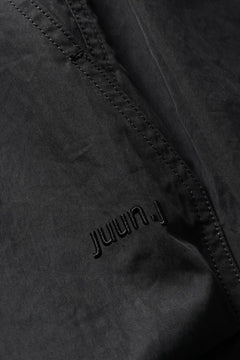 画像をギャラリービューアに読み込む, Juun.J Cotton Side Tucked Pants (BLACK)