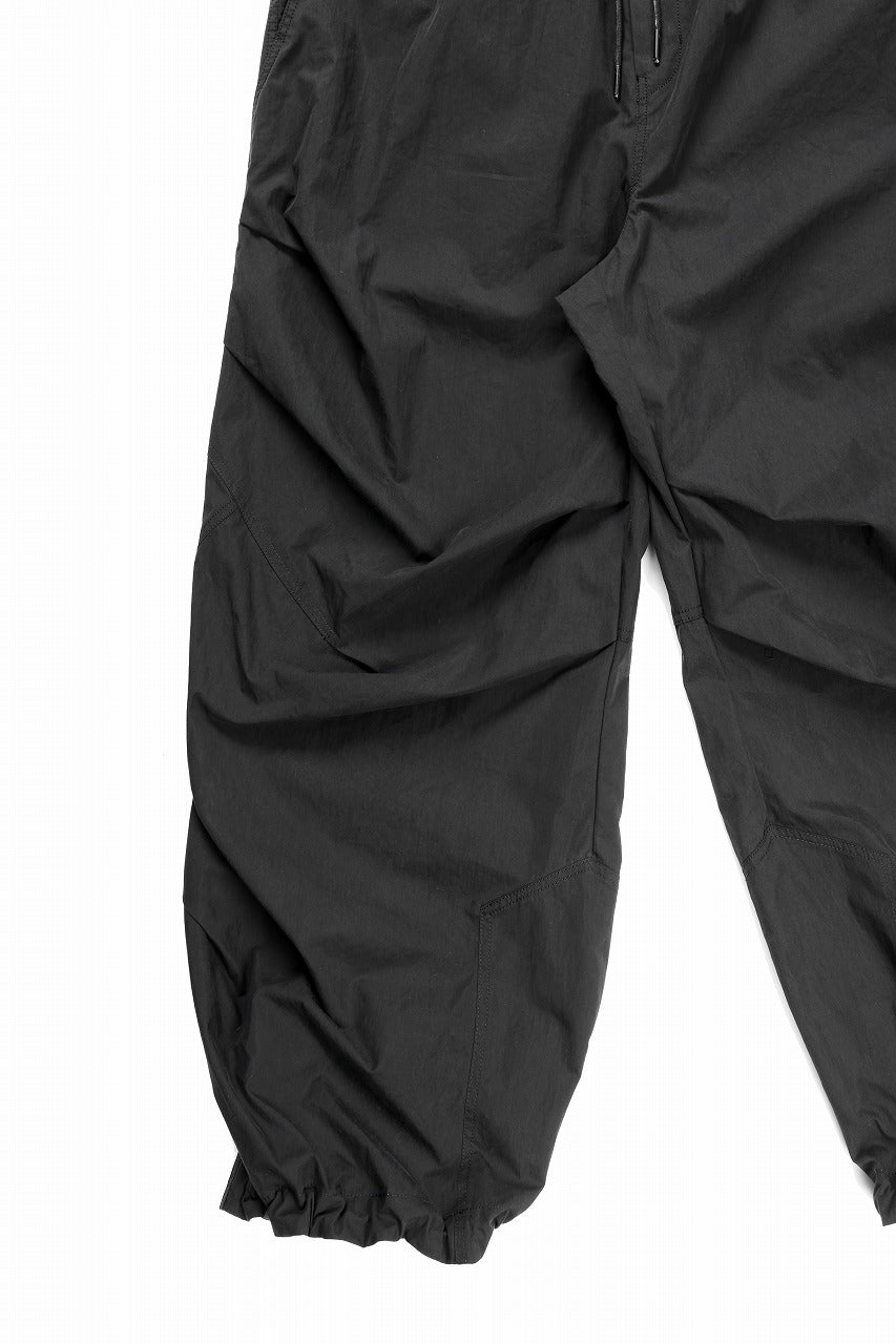 Juun.J Cotton Side Tucked Pants (BLACK)