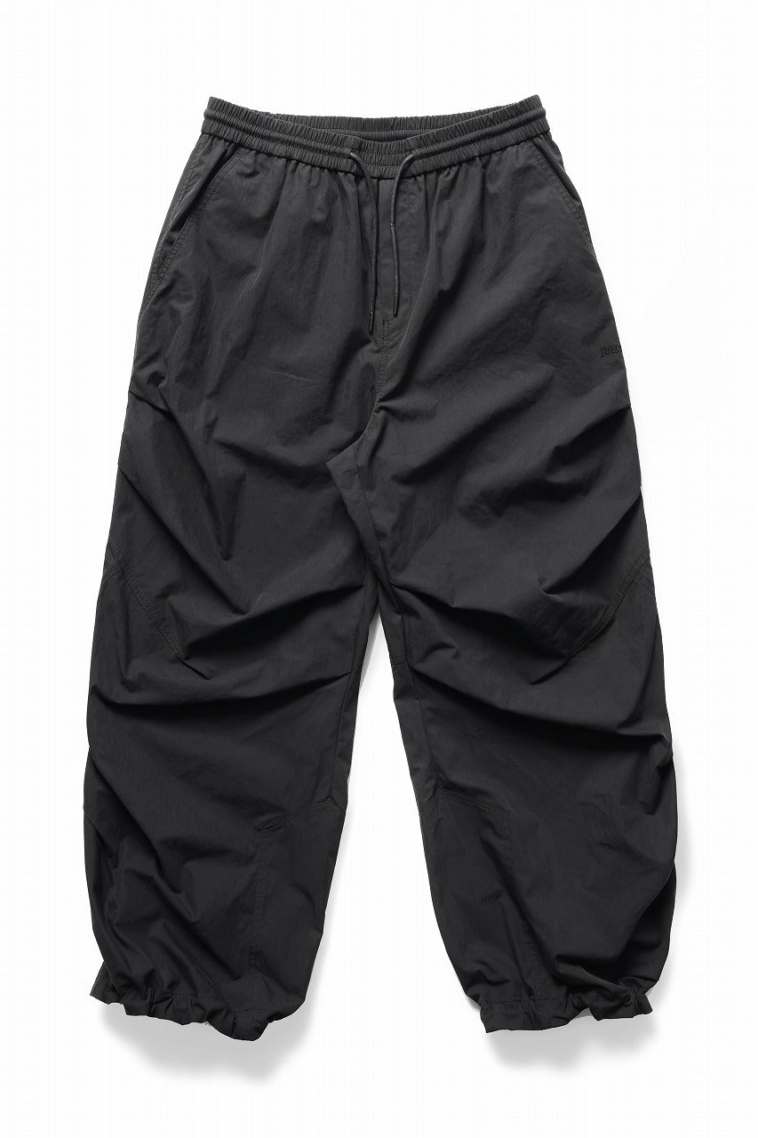 Juun.J Cotton Side Tucked Pants (BLACK)