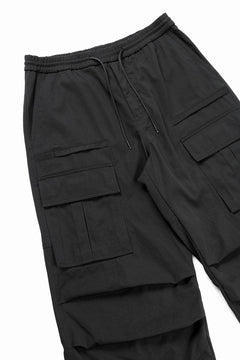 画像をギャラリービューアに読み込む, Juun.J Nylon Cargo Pants (BLACK)