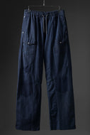 CHANGES LOOSEY REMAKE PANTS  / MADE BY VTG Wrangler SHIRT (INDIGO #B)