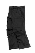 画像をギャラリービューアに読み込む, Juun.J Nylon Cargo Pants (BLACK)