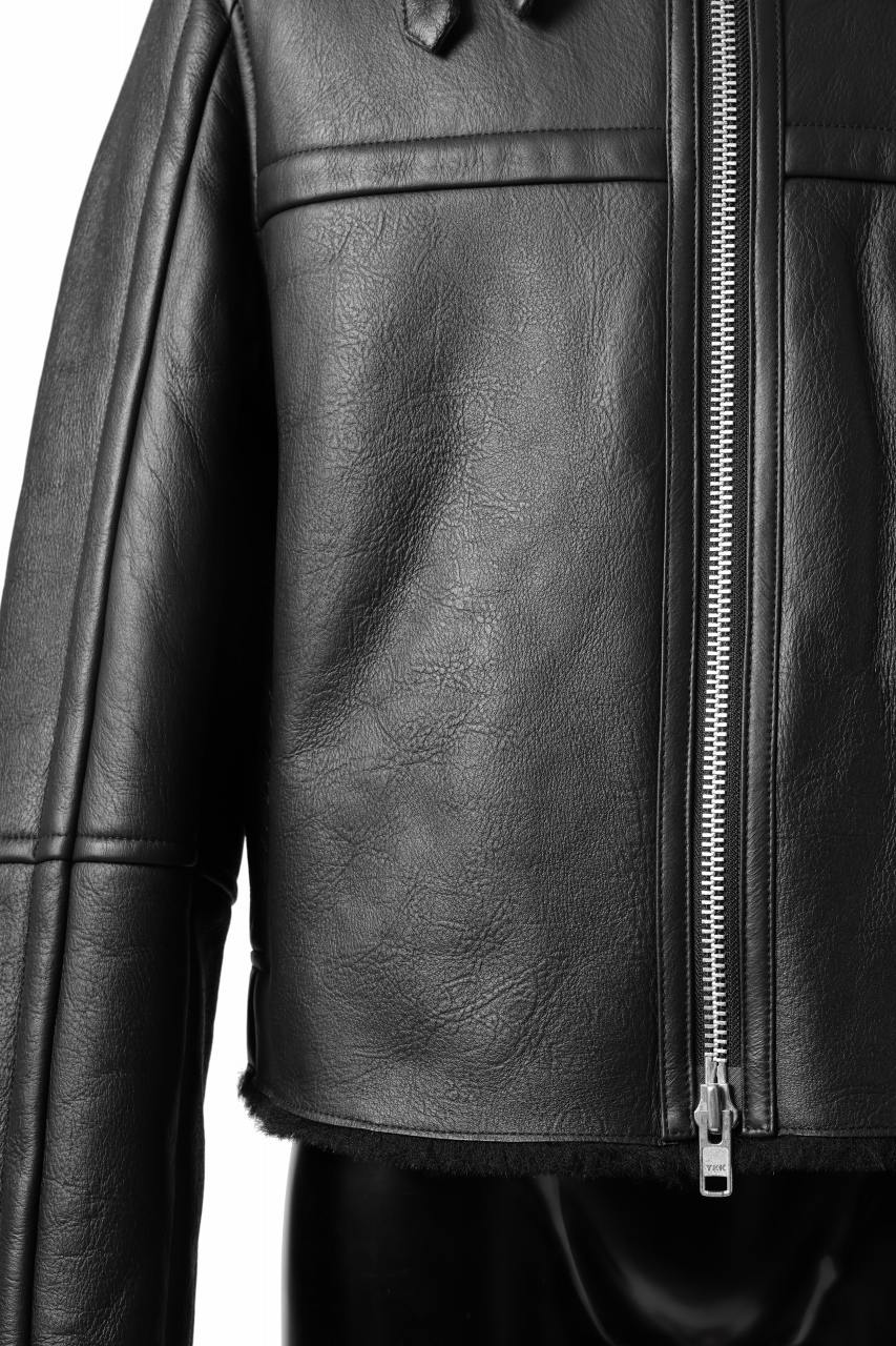 entire studios 01 SHEARLING JACKET (BLACK)