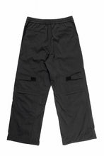 画像をギャラリービューアに読み込む, Juun.J Nylon Cargo Pants (BLACK)