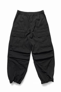 画像をギャラリービューアに読み込む, Juun.J Nylon Cargo Pants (BLACK)