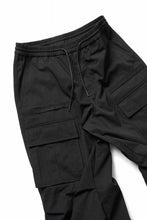 画像をギャラリービューアに読み込む, Juun.J Nylon Cargo Pants (BLACK)