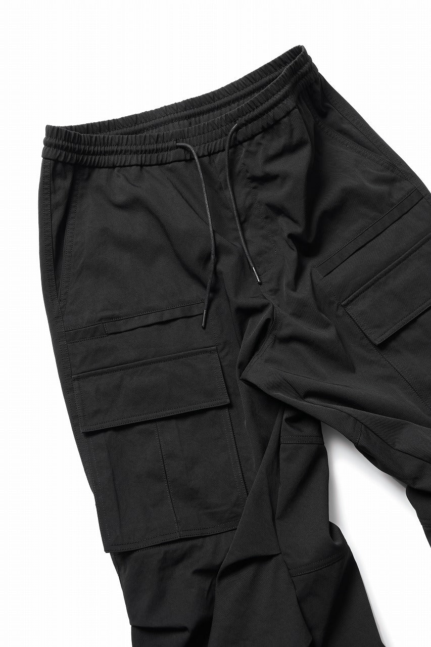 Juun.J Nylon Cargo Pants (BLACK)