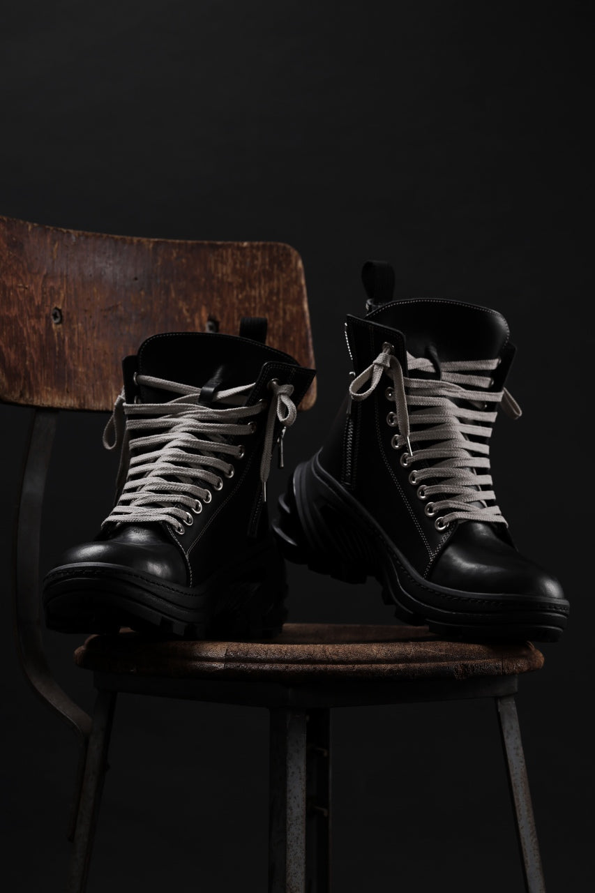 Portaille exclusive ALEXANDER BOOTS / ITALIAN VACHETTA SMOOTH (BLACK)