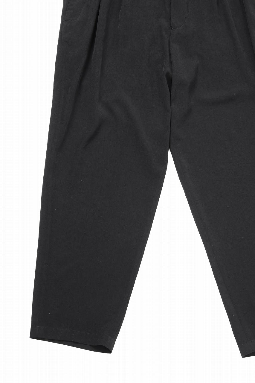 Y's for men POCKET DETAIL PANTS / TA TUXEDO (BLACK)