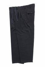 画像をギャラリービューアに読み込む, Y&#39;s for men POCKET DETAIL PANTS / TA TUXEDO (BLACK)