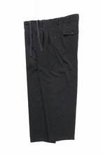 画像をギャラリービューアに読み込む, Y&#39;s for men POCKET DETAIL PANTS / TA TUXEDO (BLACK)