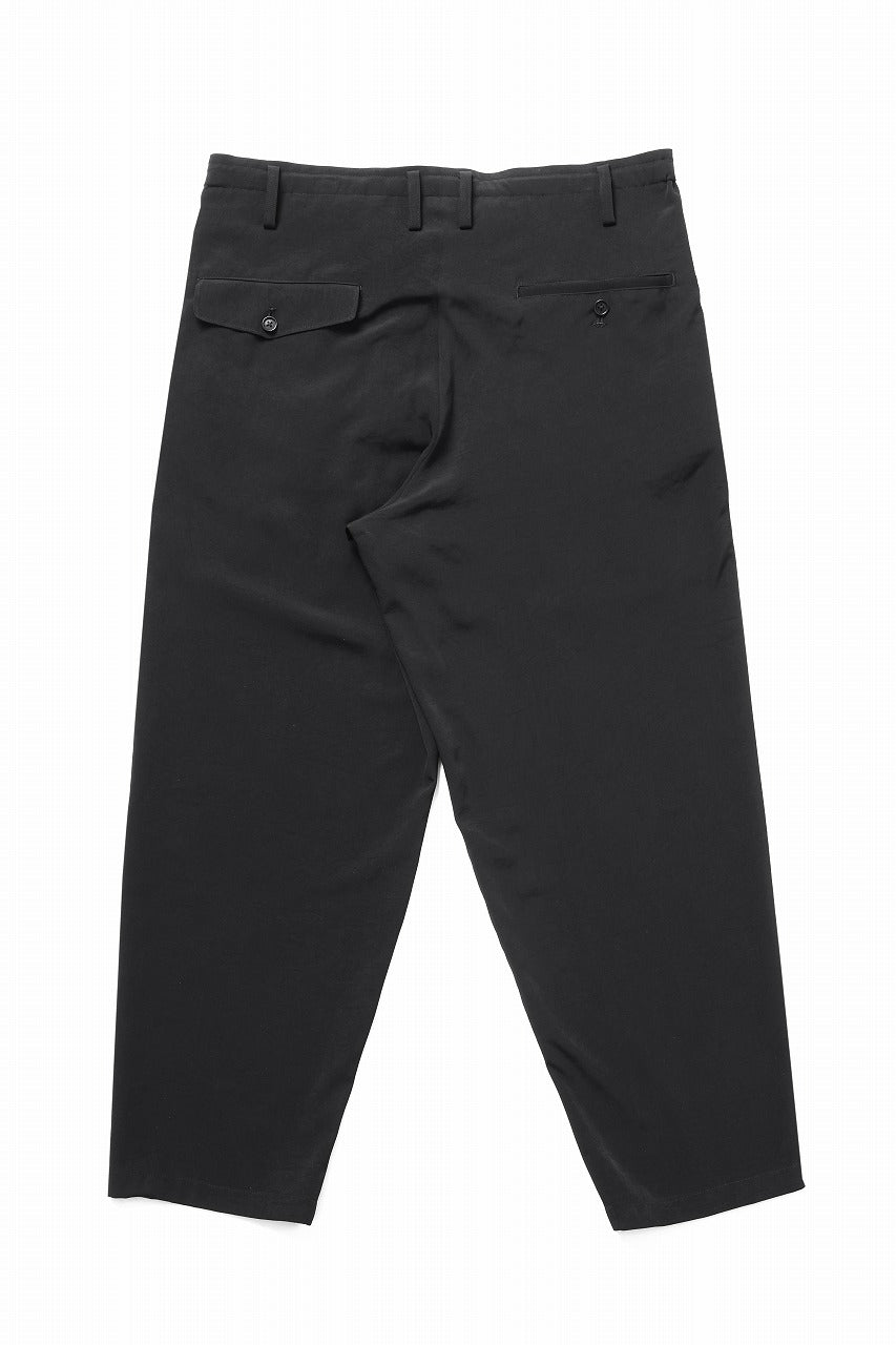 Y's for men POCKET DETAIL PANTS / TA TUXEDO (BLACK)