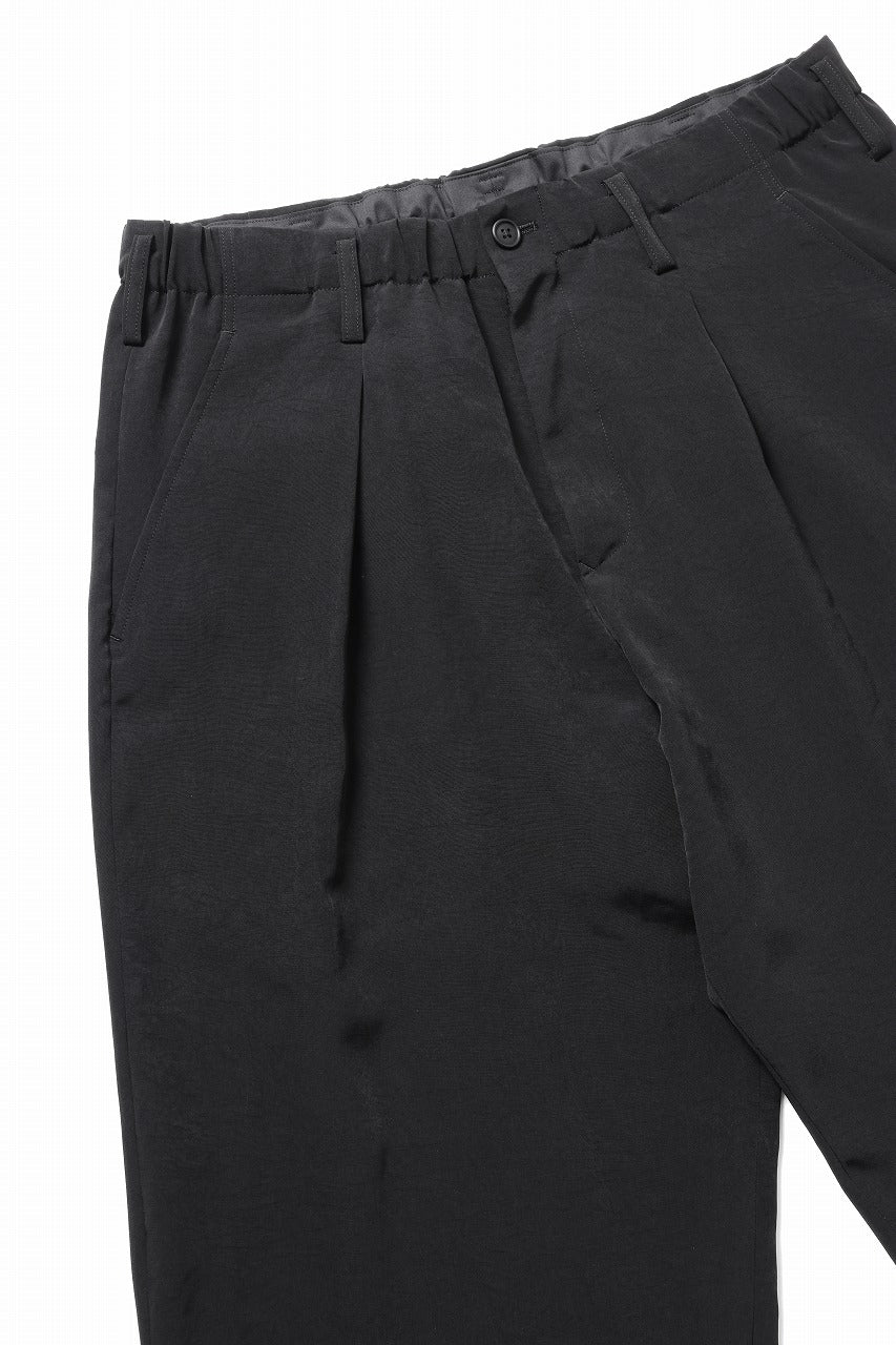 Y's for men WAIST STRING PANTS / TA TUXEDO (BLACK)