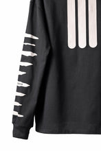 Load image into Gallery viewer, A.F ARTEFACT TYPE B PRINT LONG SLEEVE TOPS (BLACK)