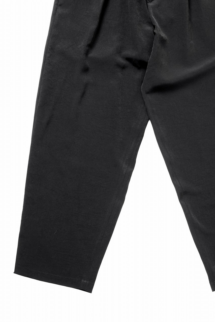 Y's for men WAIST STRING PANTS / TA TUXEDO (BLACK)