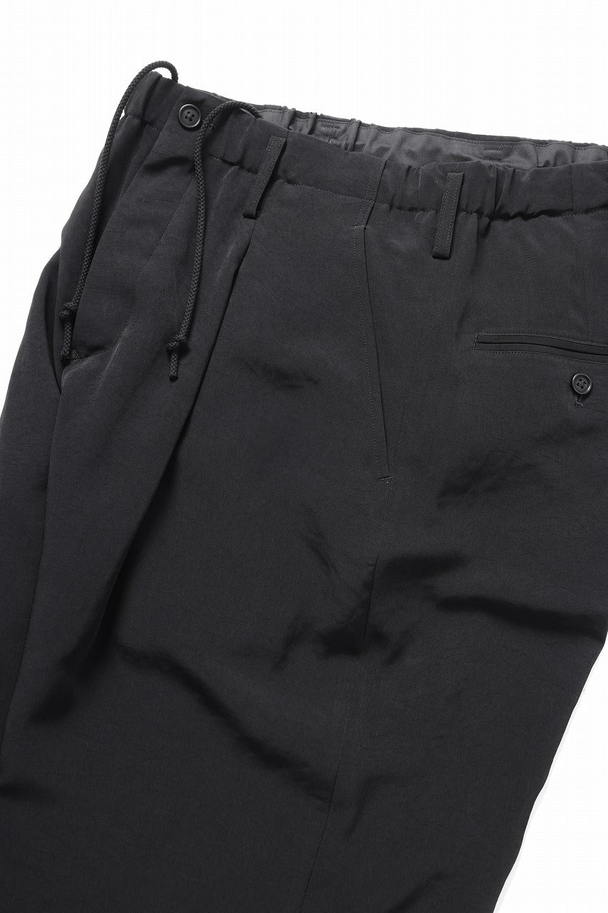 Y's for men WAIST STRING PANTS / TA TUXEDO (BLACK)