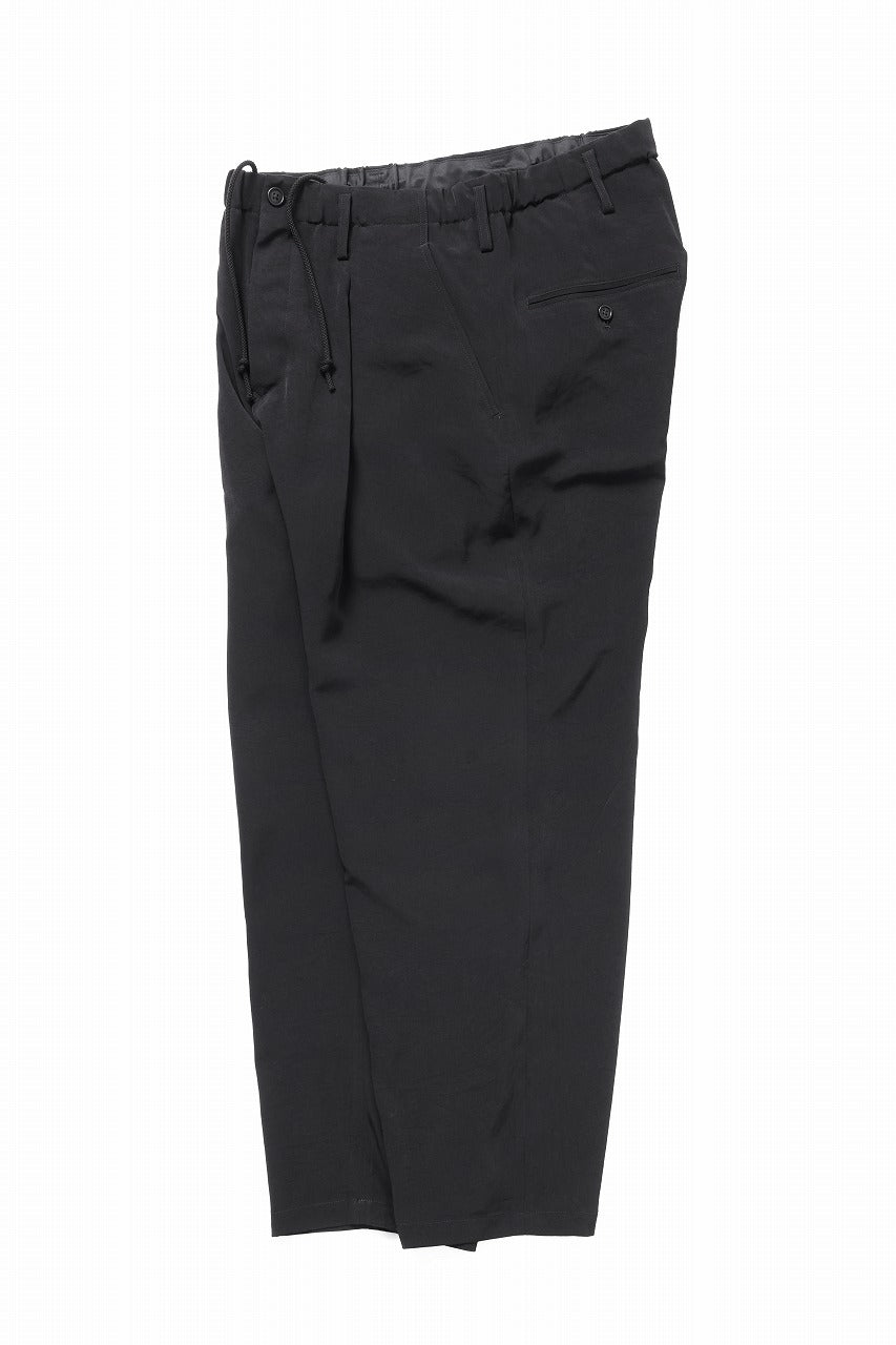 Y's for men WAIST STRING PANTS / TA TUXEDO (BLACK)