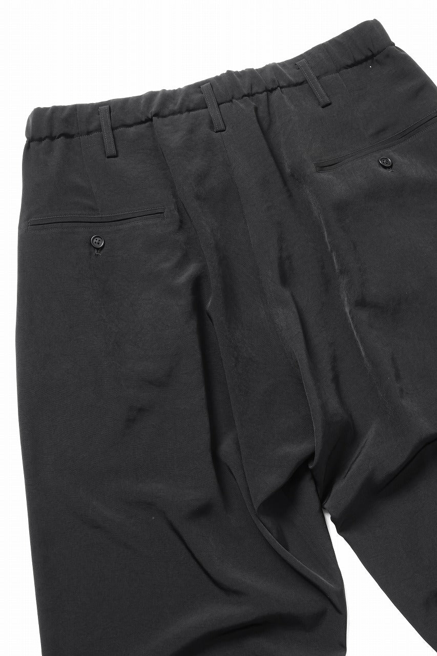 Y's for men WAIST STRING PANTS / TA TUXEDO (BLACK)