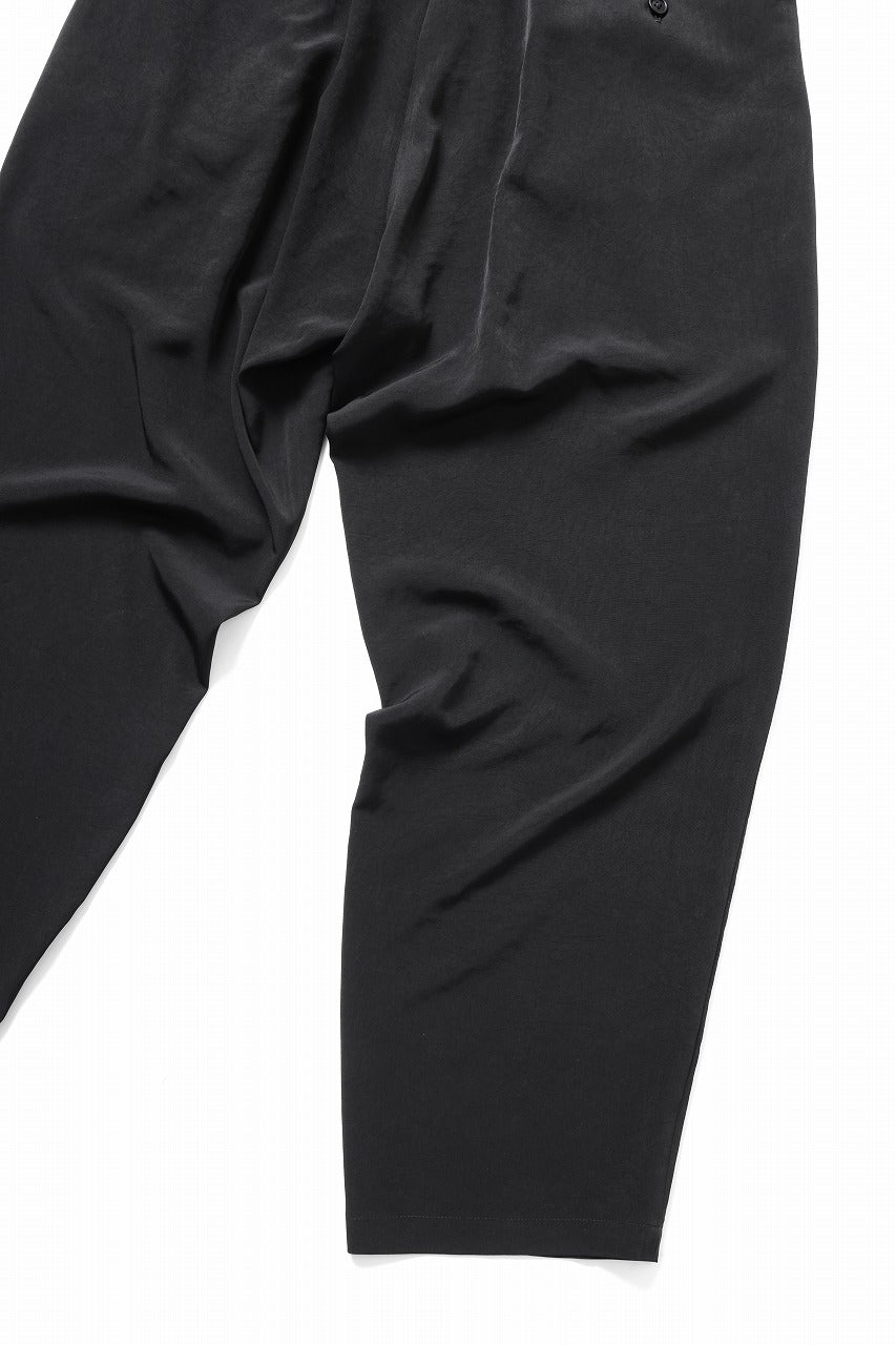 Y's for men WAIST STRING PANTS / TA TUXEDO (BLACK)