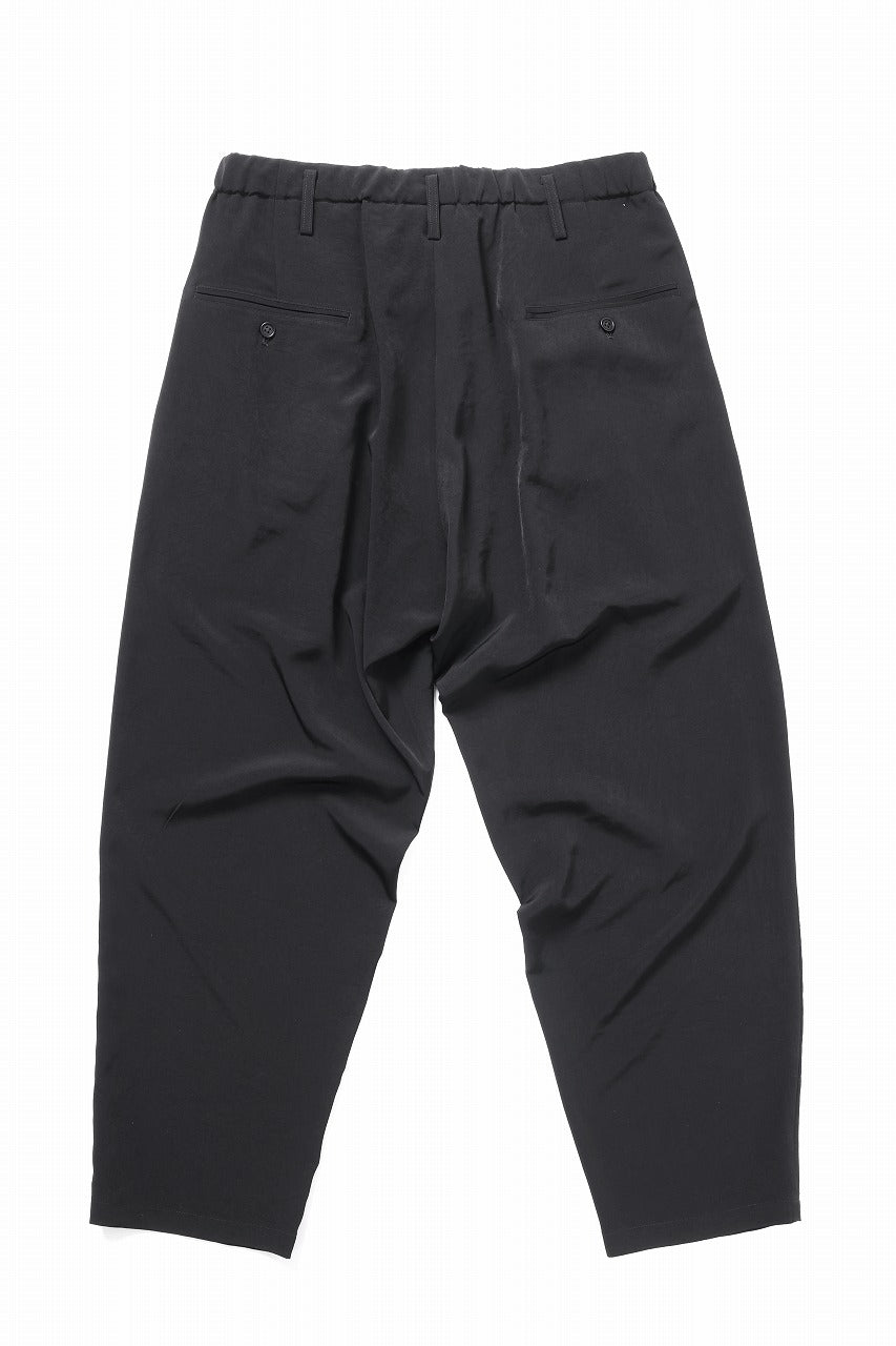 Y's for men WAIST STRING PANTS / TA TUXEDO (BLACK)