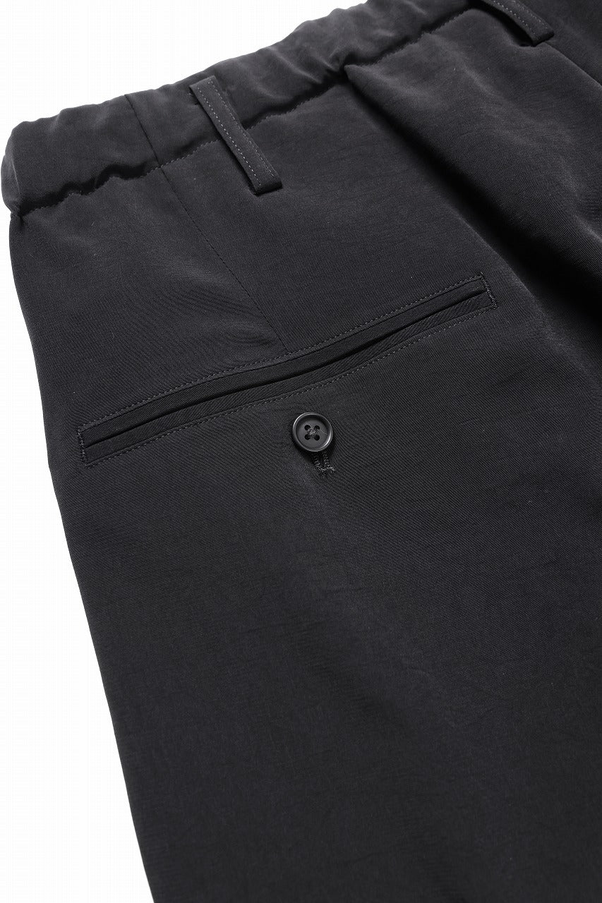 Y's for men WAIST STRING PANTS / TA TUXEDO (BLACK)