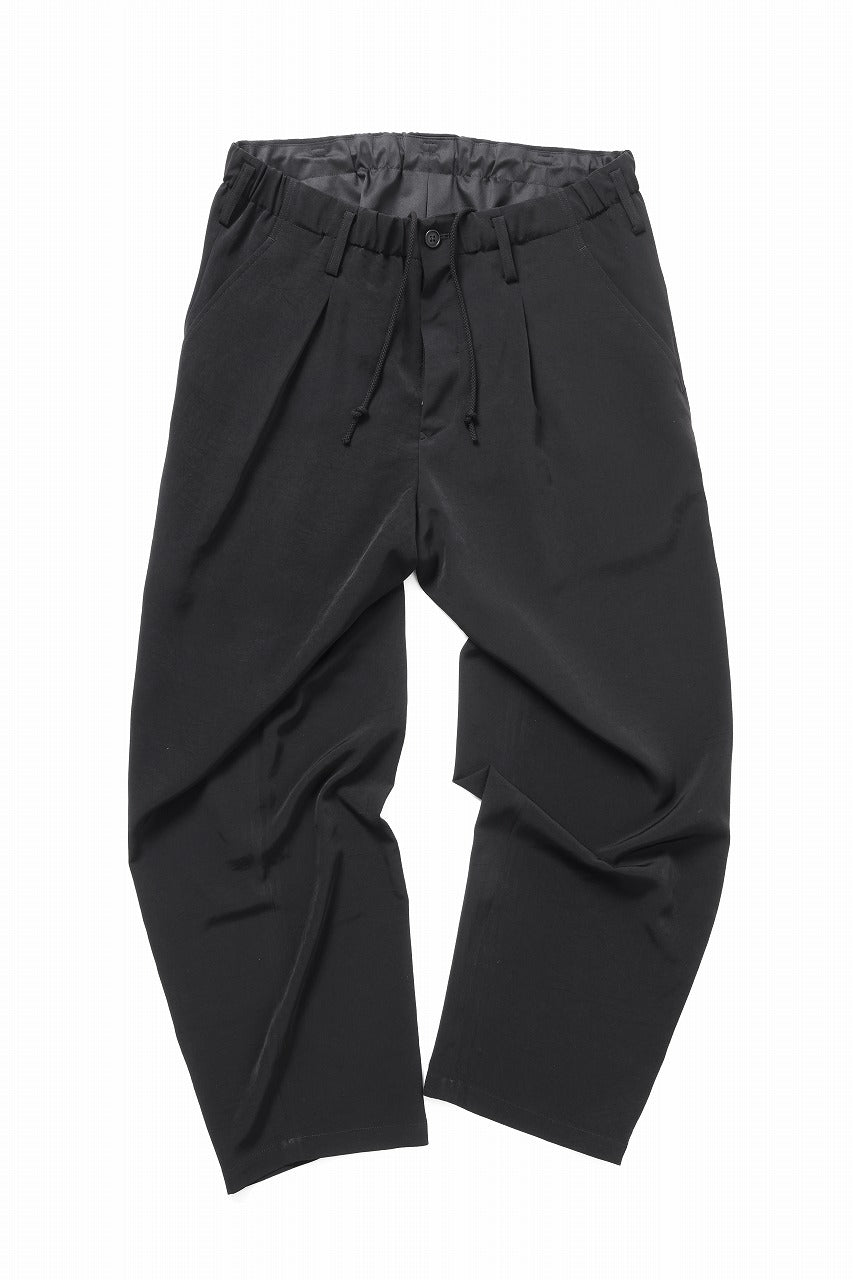 Y's for men WAIST STRING PANTS / TA TUXEDO (BLACK)