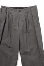 画像をギャラリービューアに読み込む, Y&#39;s for men SIDE TAPE DETAIL PANTS / COTTON POPLIN (GRAY)