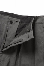 画像をギャラリービューアに読み込む, Y&#39;s for men SIDE TAPE DETAIL PANTS / COTTON POPLIN (GRAY)