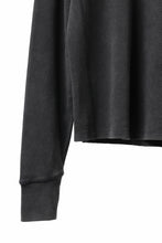 Load image into Gallery viewer, entire studios THERMAL LONG SLEEVE TEE (WASHED BLACK)