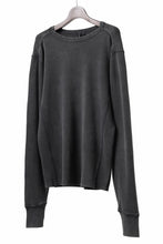 Load image into Gallery viewer, entire studios THERMAL LONG SLEEVE TEE (WASHED BLACK)