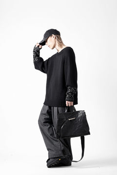 画像をギャラリービューアに読み込む, incarnation PULL OVER KNIT SWEATER / VIRGIN WOOL x CASHMERE (K91 x K81)