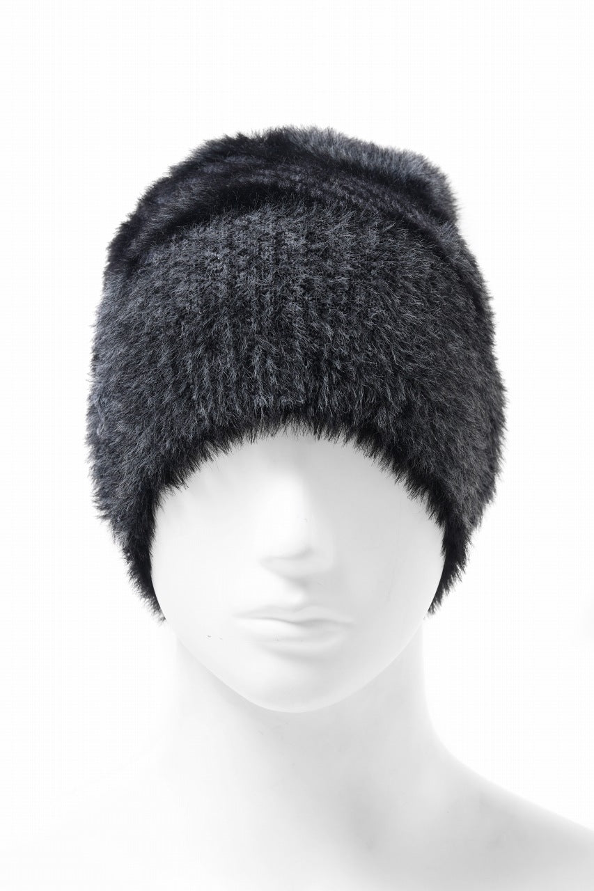 画像をギャラリービューアに読み込む, Feng Chen Wang LANDSCAPE PAINTING JACQUARD BEANIE (BLACK/GREY)