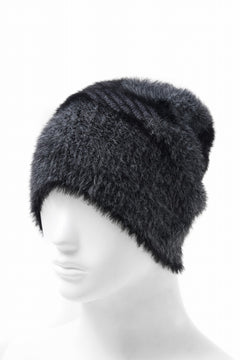 画像をギャラリービューアに読み込む, Feng Chen Wang LANDSCAPE PAINTING JACQUARD BEANIE (BLACK/GREY)