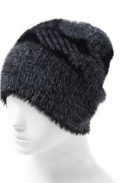 画像をギャラリービューアに読み込む, Feng Chen Wang LANDSCAPE PAINTING JACQUARD BEANIE (BLACK/GREY)