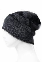Load image into Gallery viewer, Feng Chen Wang LANDSCAPE PAINTING JACQUARD BEANIE (BLACK/GREY)