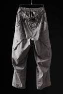 Y-3 Yohji Yamamoto OUTDOOR CARGO PANTS / RIPSTOP COTTON (STONE)